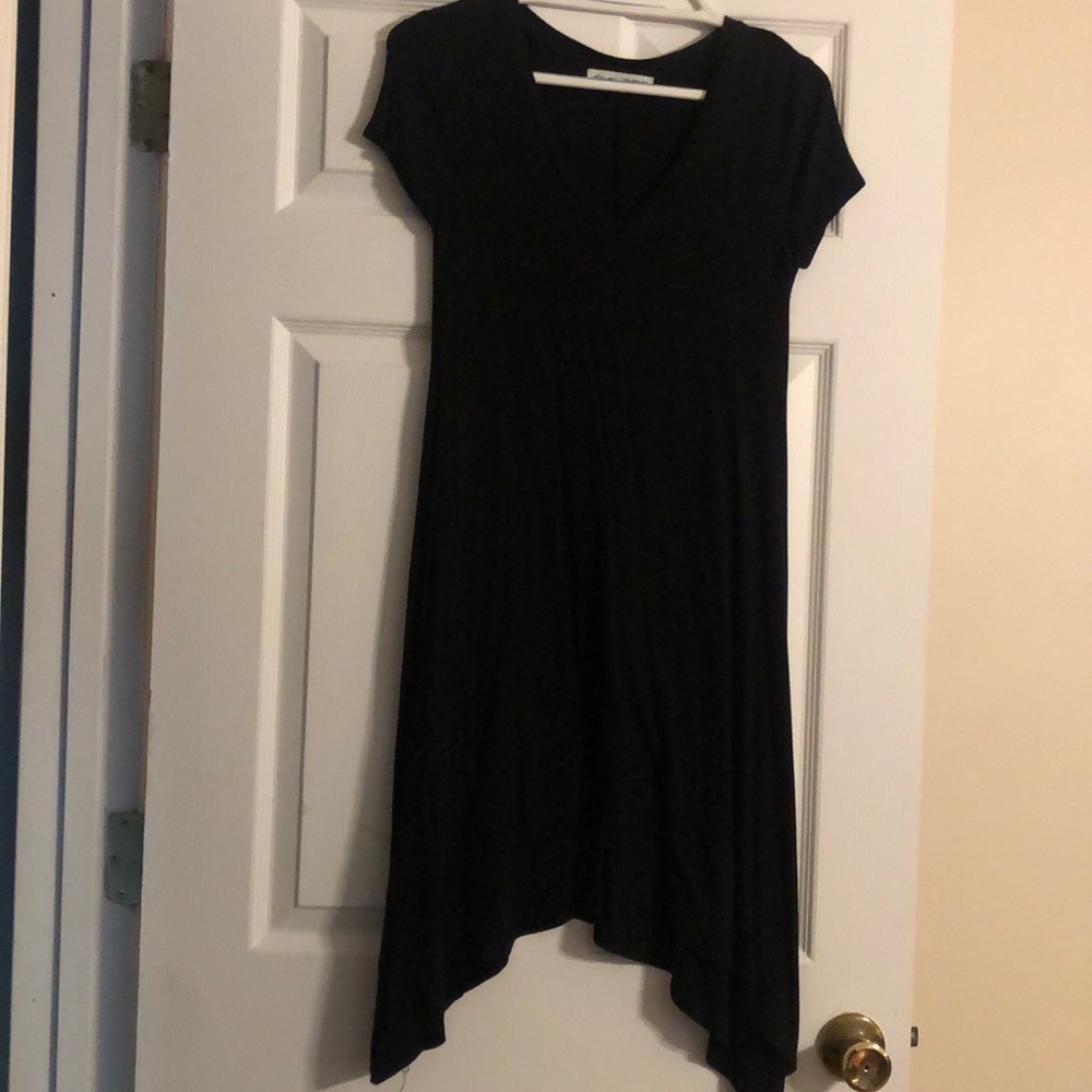 Black knit light weight dress by Almost Famous.